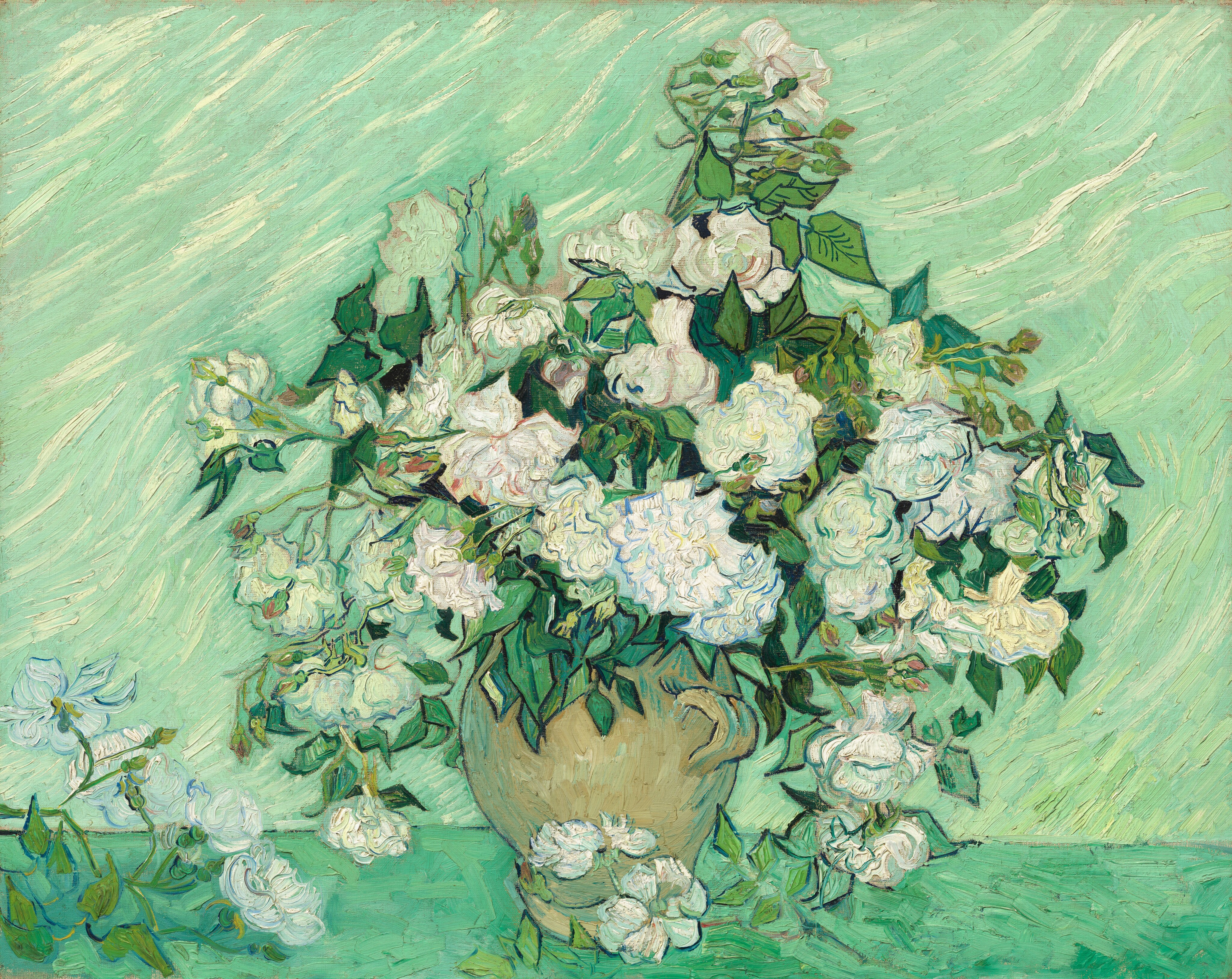 Wallpaper Van Gogh Flowers Wallpapers