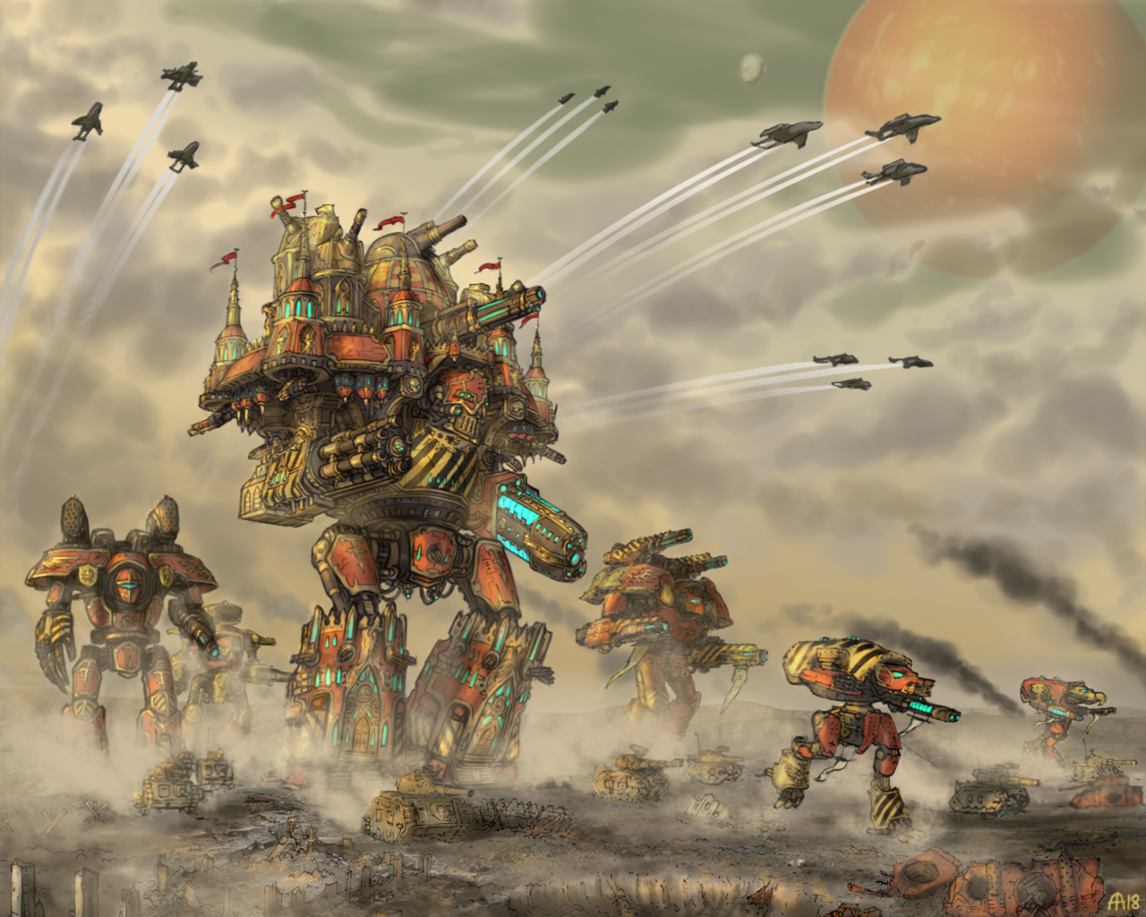 Warhammer 40K Titan Wallpapers