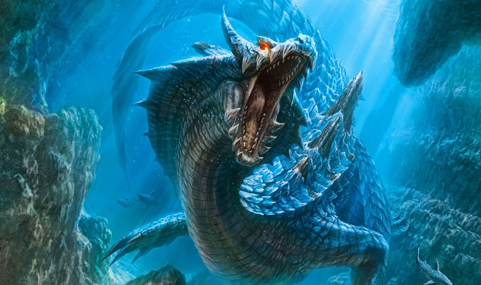 Water Dragon Artwork Wallpapers