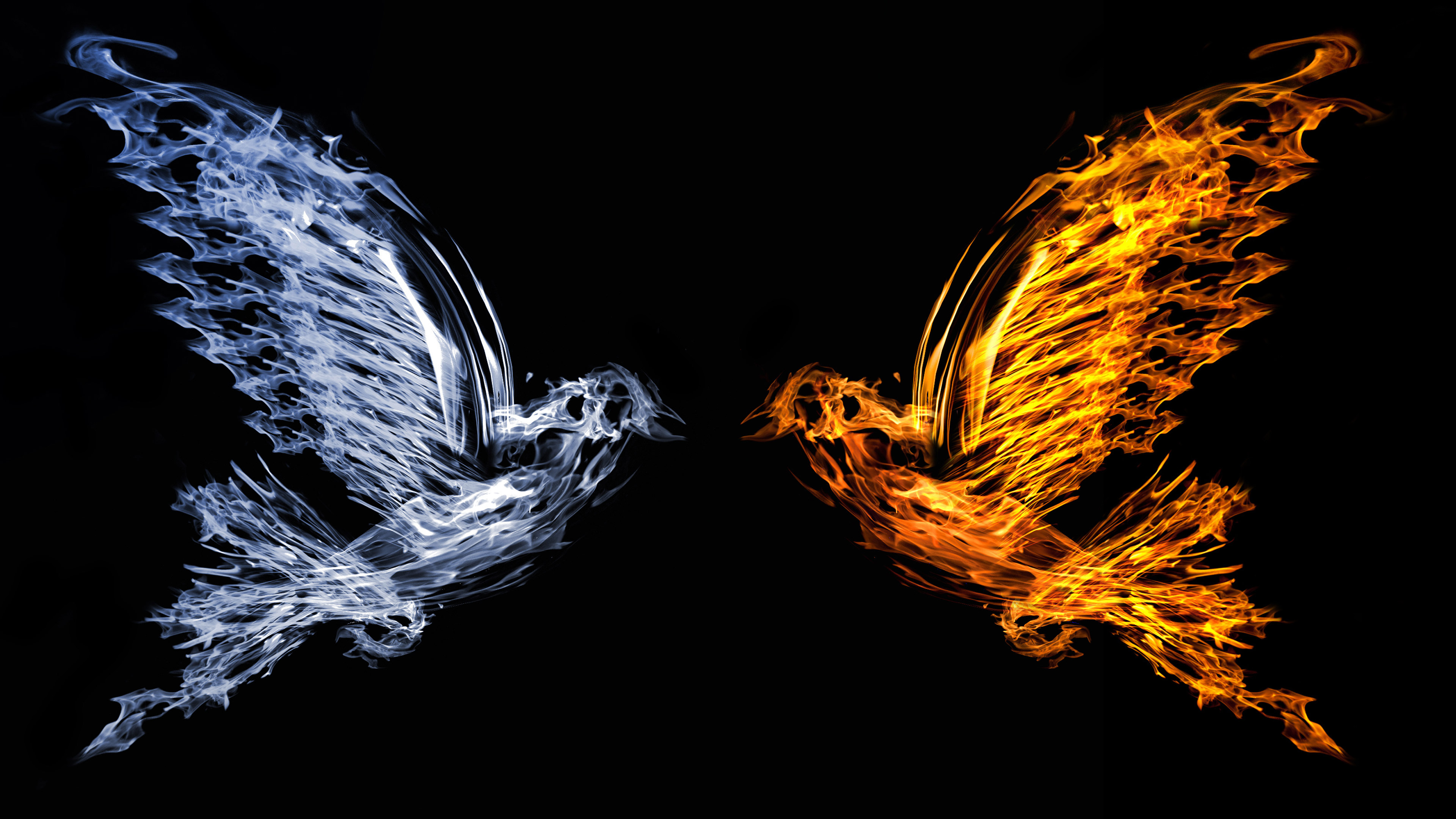 Water Vs Fire Wallpapers