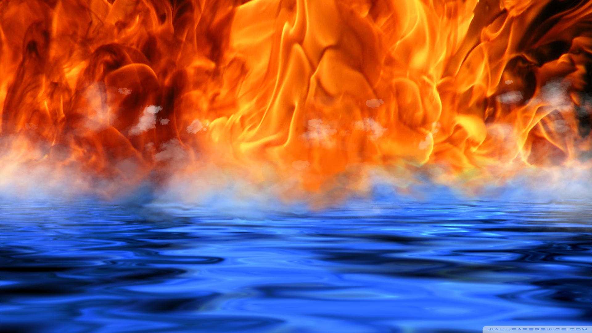 Water Vs Fire Wallpapers