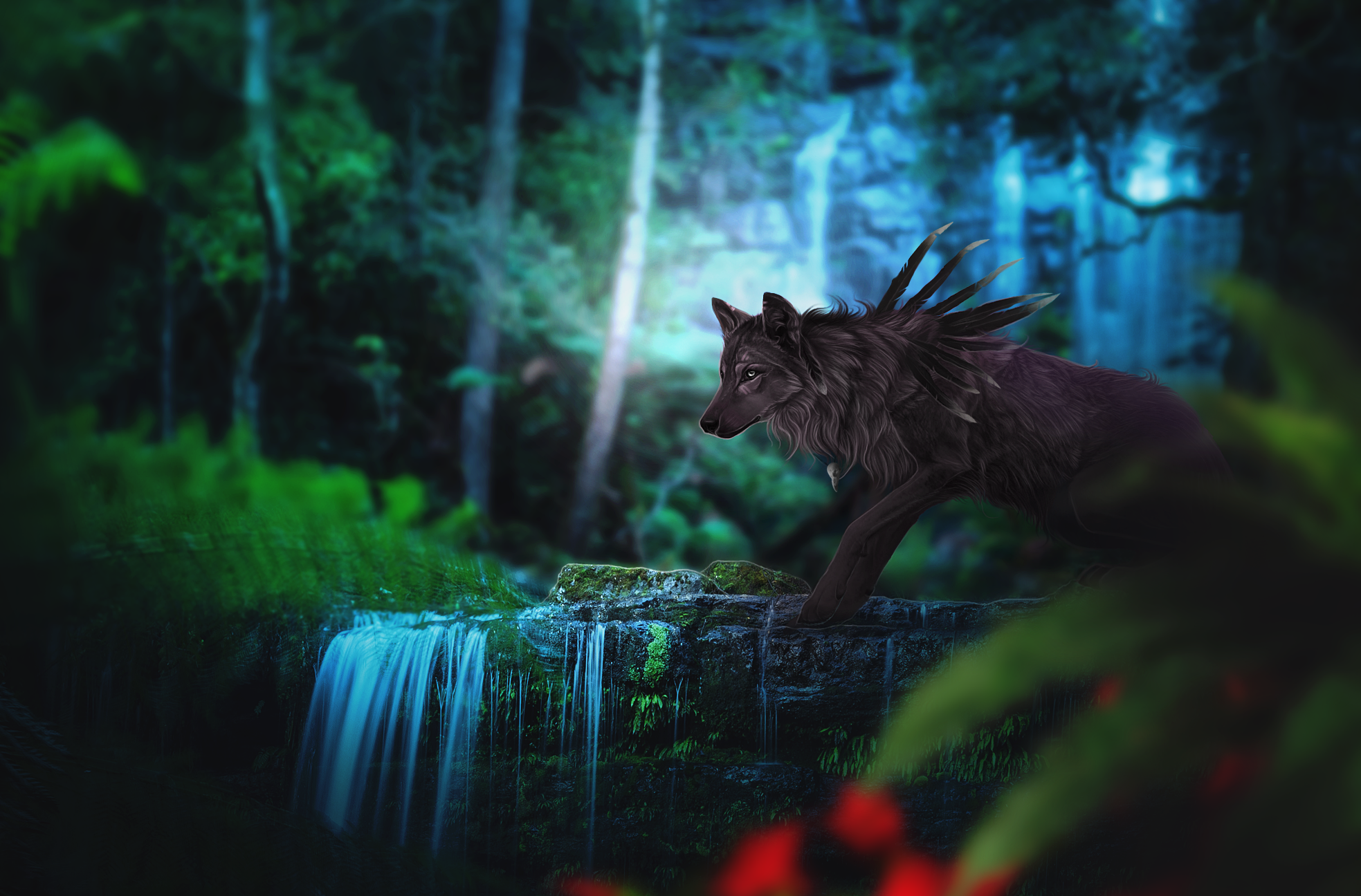 Water Wolf Wallpapers