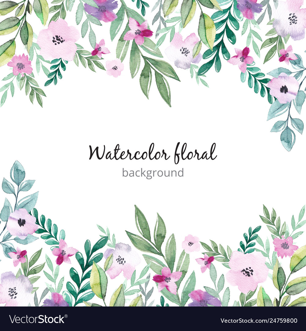 Watercolor Floral Wallpapers