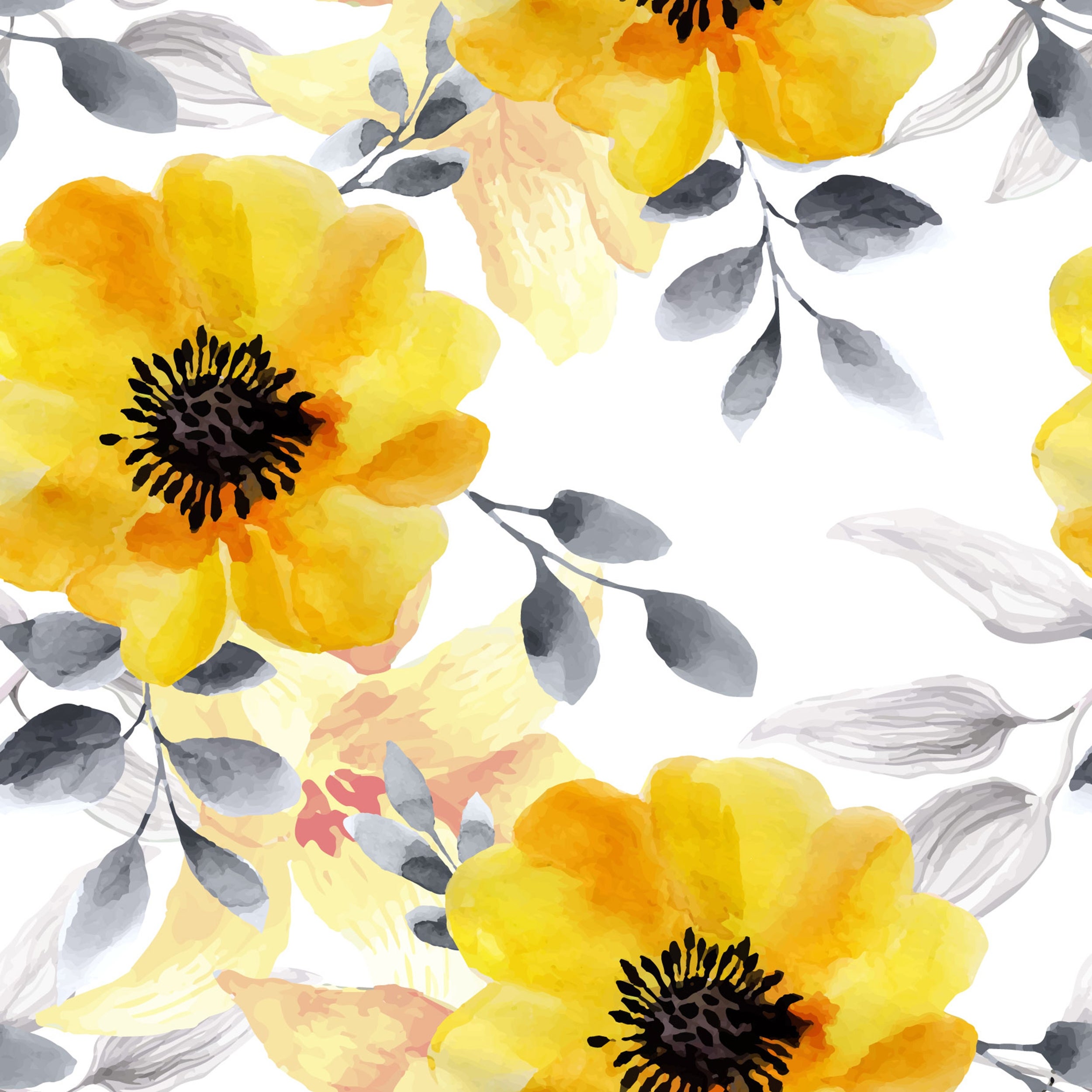 Watercolor Floral Wallpapers