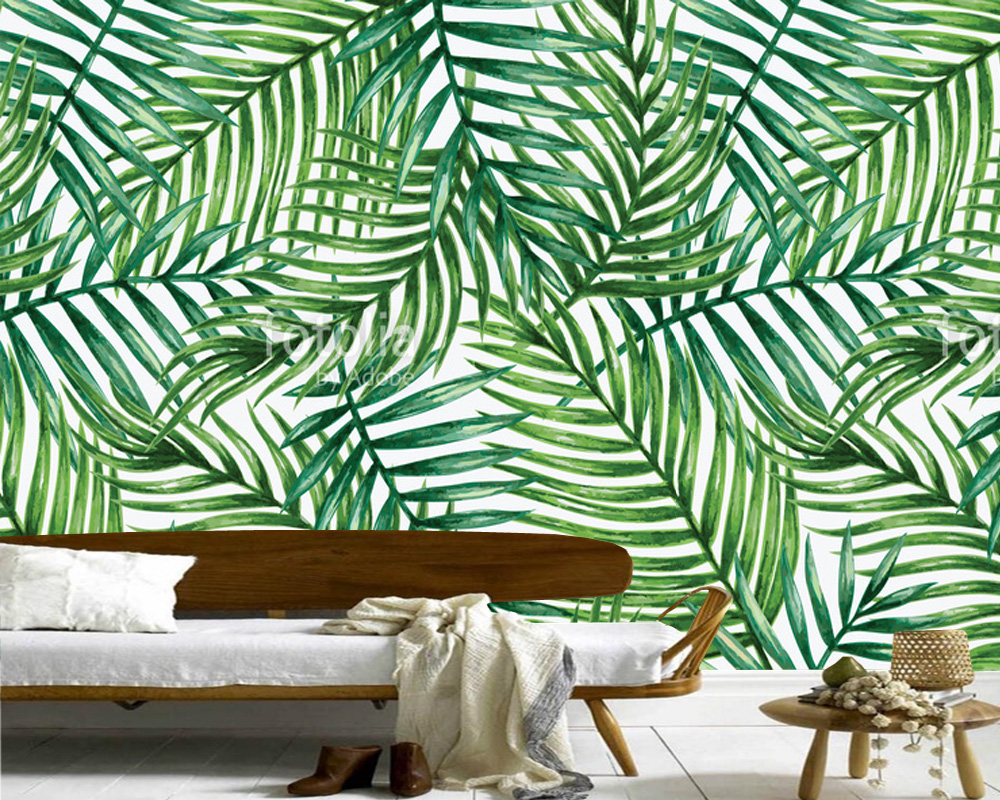 Watercolor Palm Leaves Wallpapers