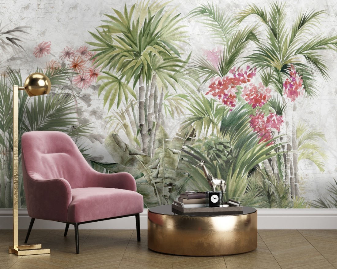 Watercolor Palm Leaves Wallpapers