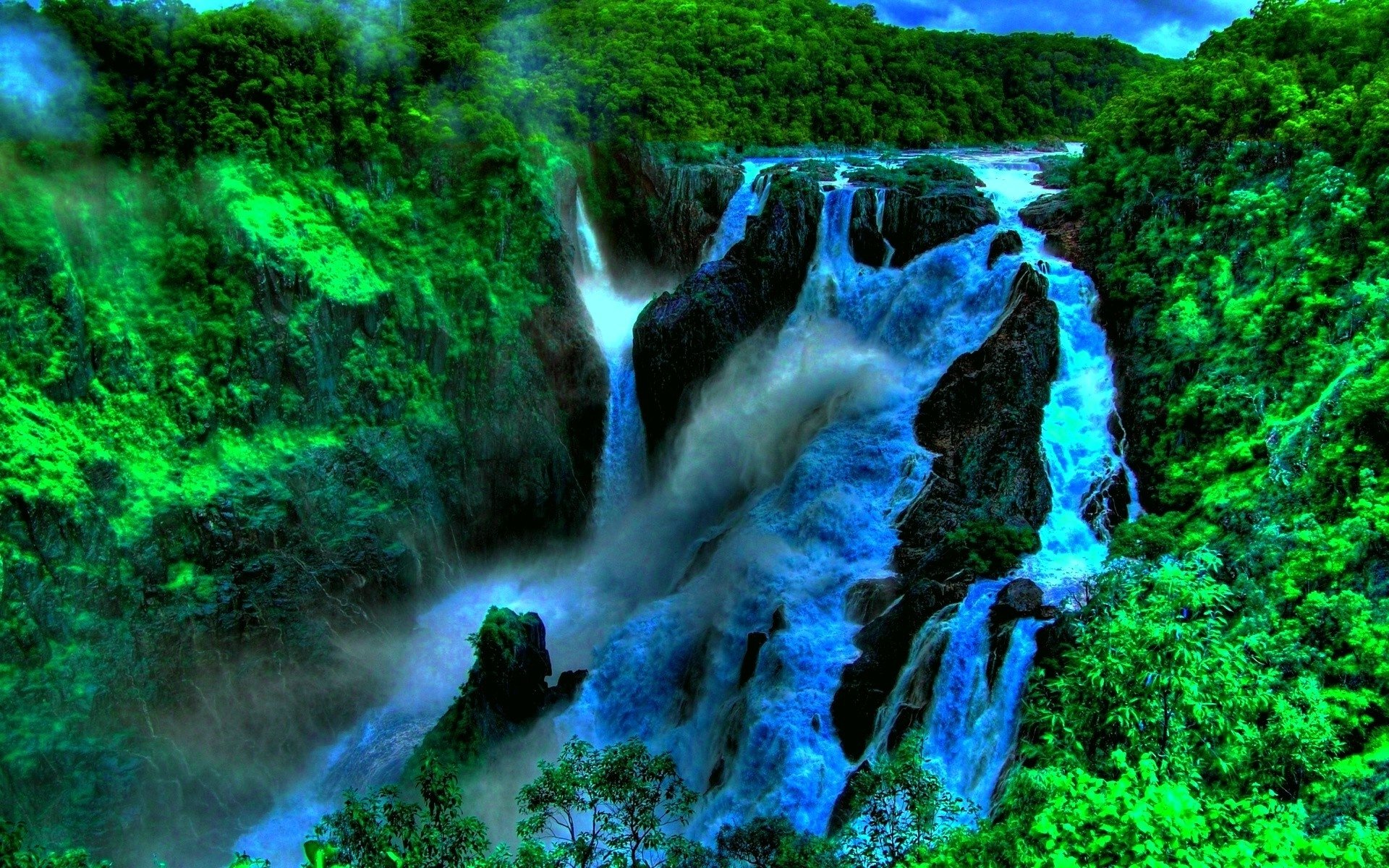 Waterfall Rainforest Wallpapers