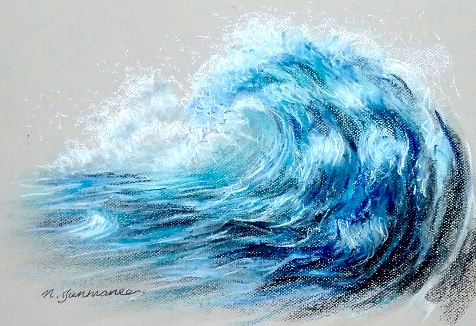 Wave Drawing Wallpapers