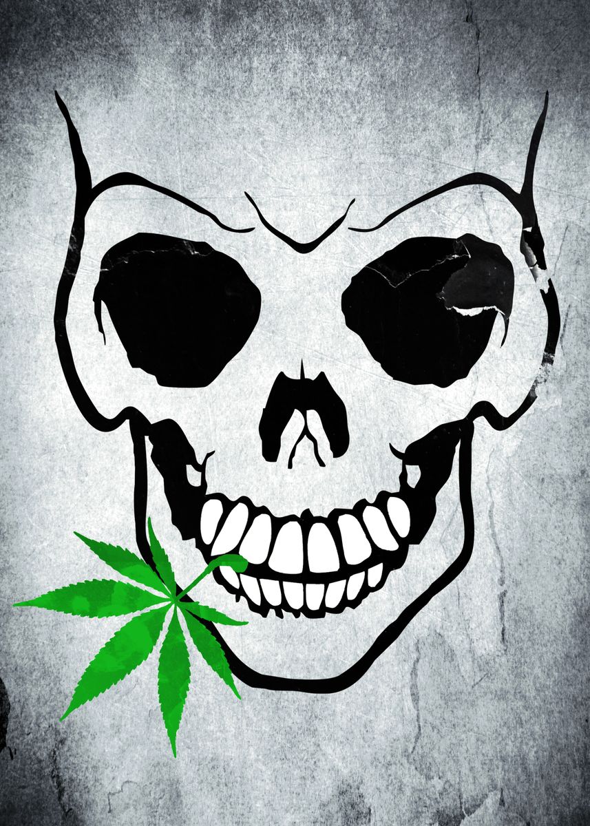 Weed Skulls Wallpapers