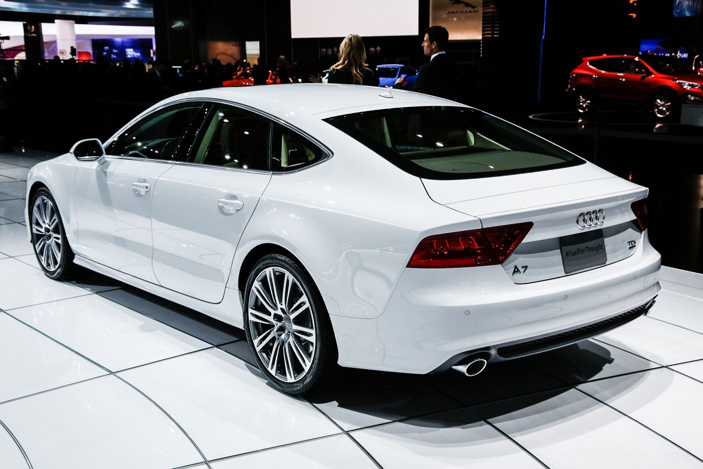 White Audi A7 Wallpapers