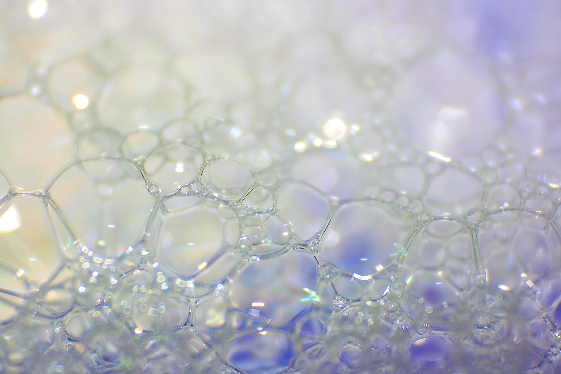 White Bubbles Wallpapers