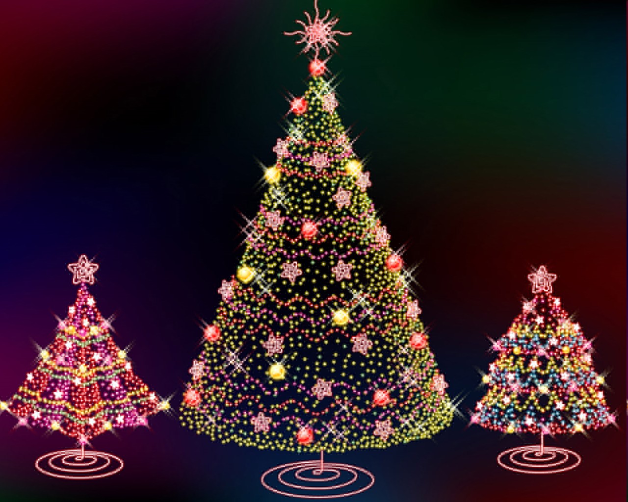 White Christmas Tree Wallpapers