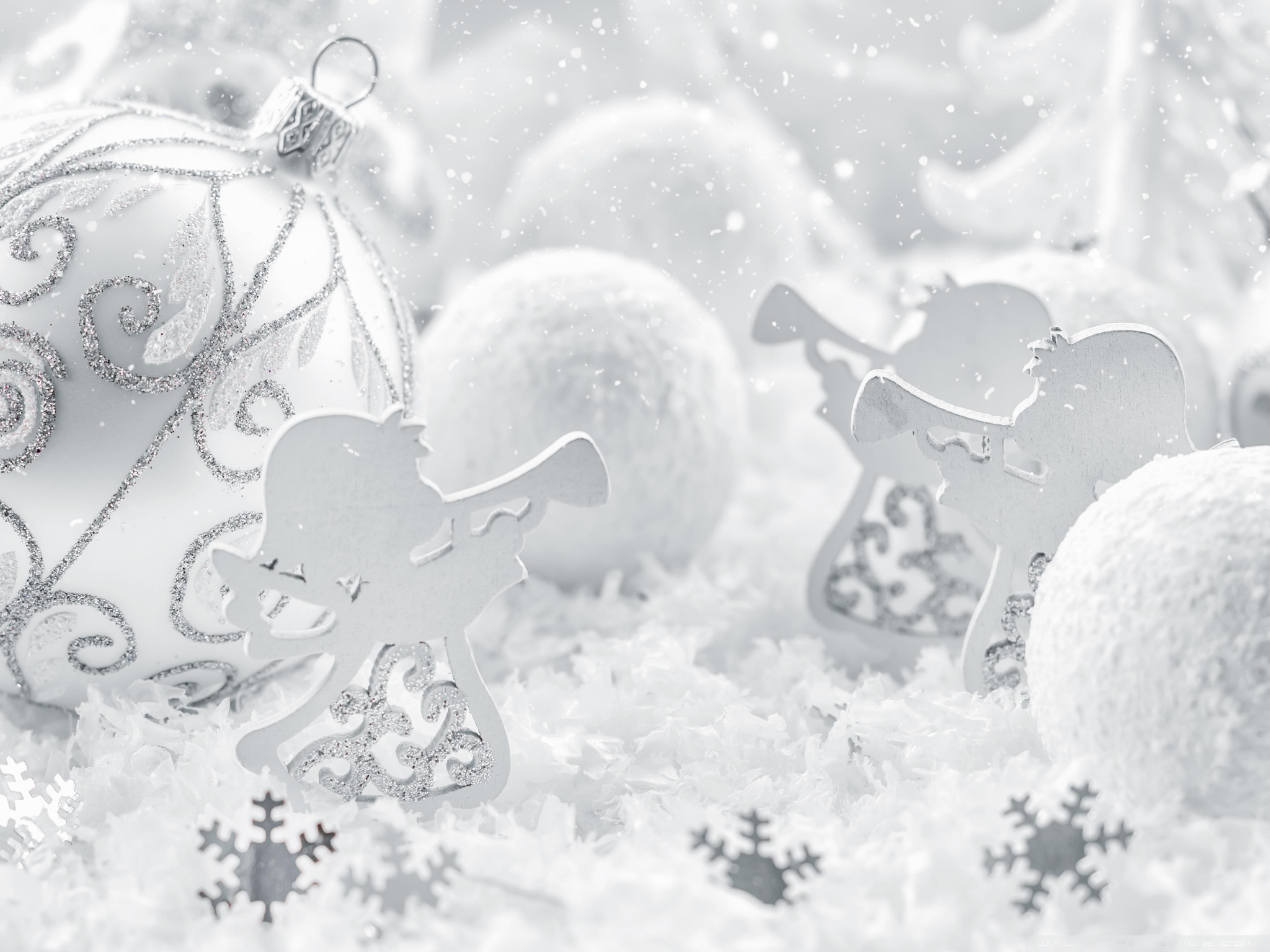 White Christmas Wallpapers