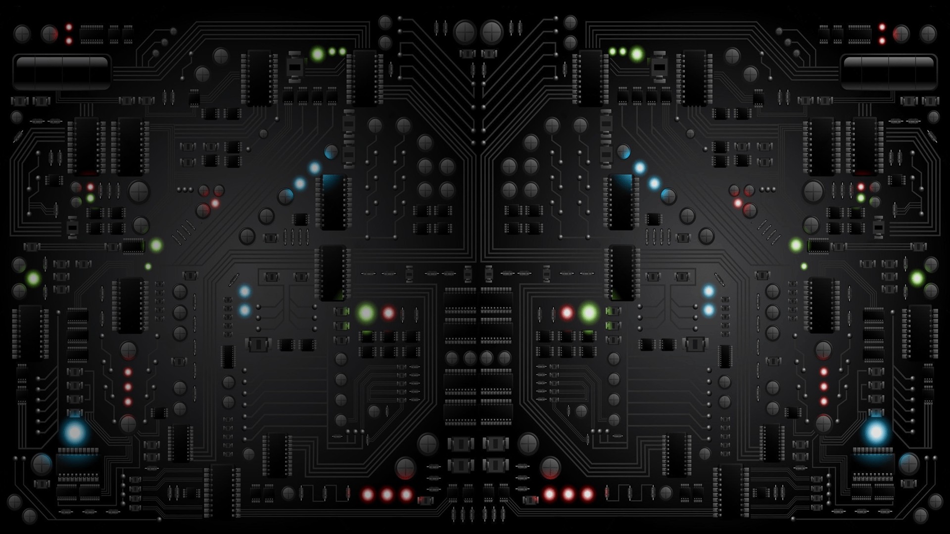 White Circuit Board Wallpapers