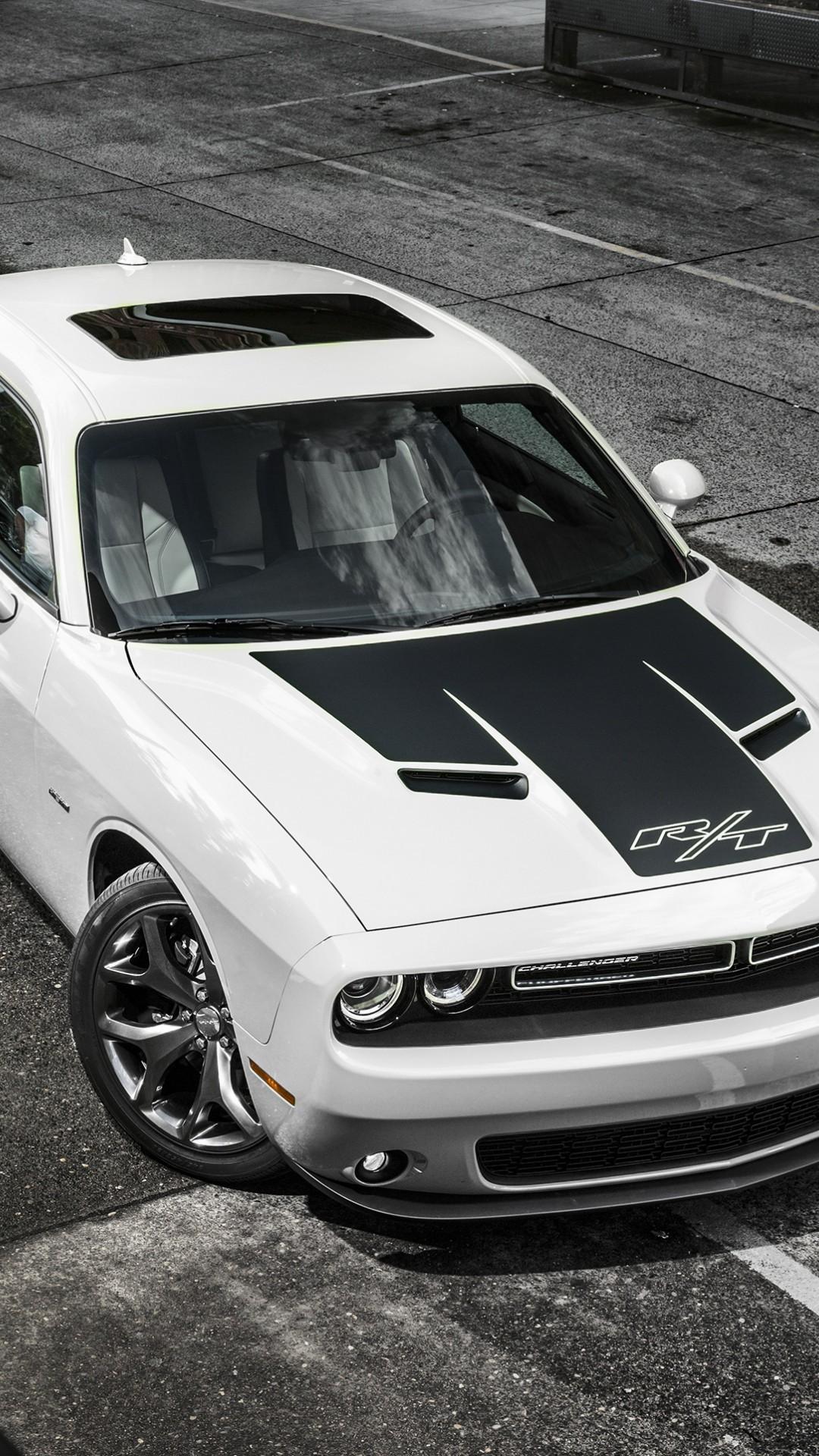 White Dodge Challenger Wallpapers