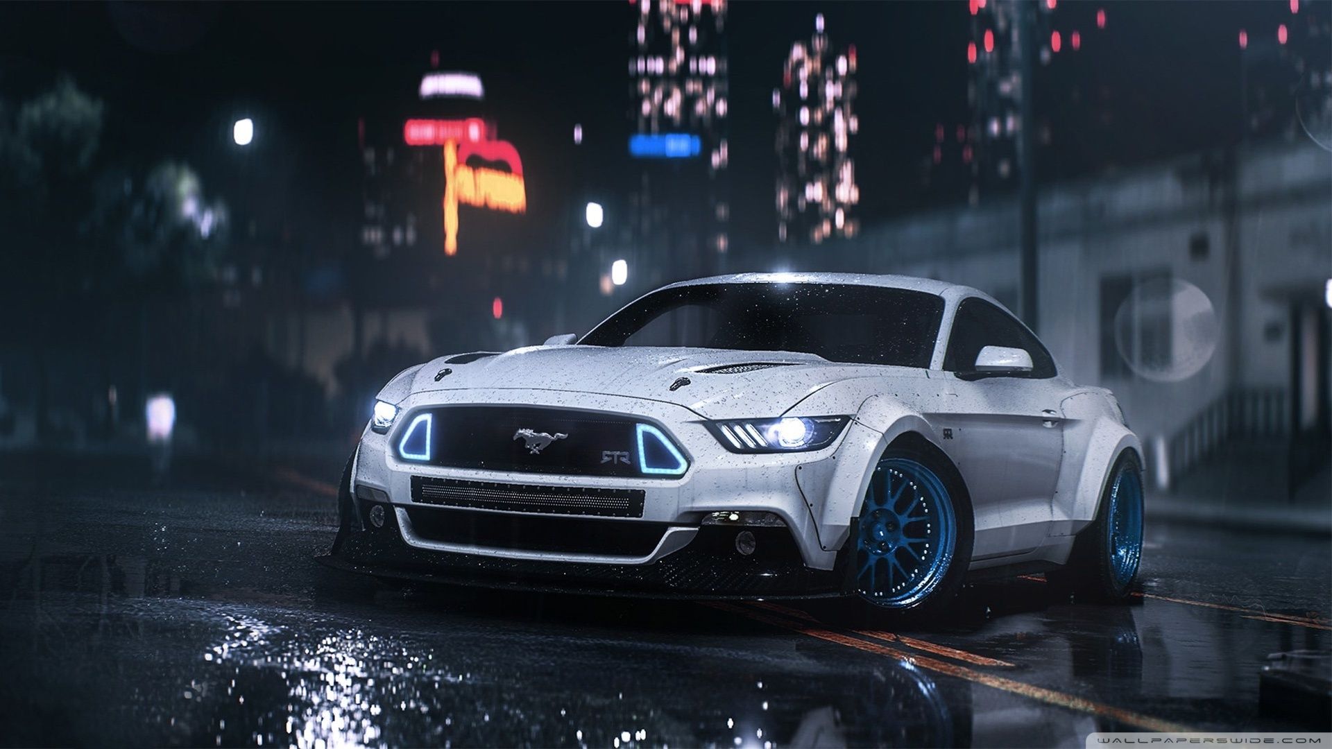 White Mustang Wallpapers