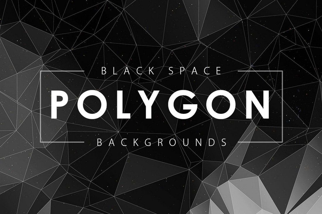 White Polygon Wallpapers