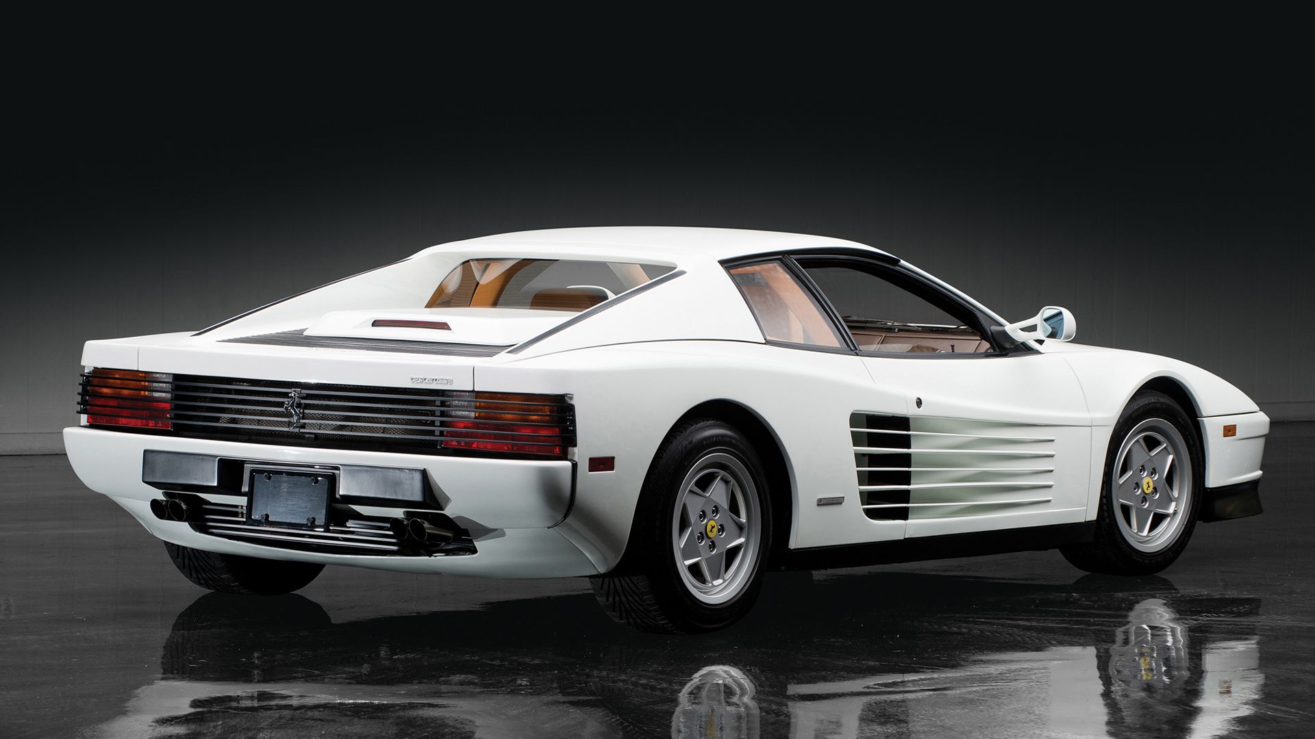 White Testarossa Wallpapers