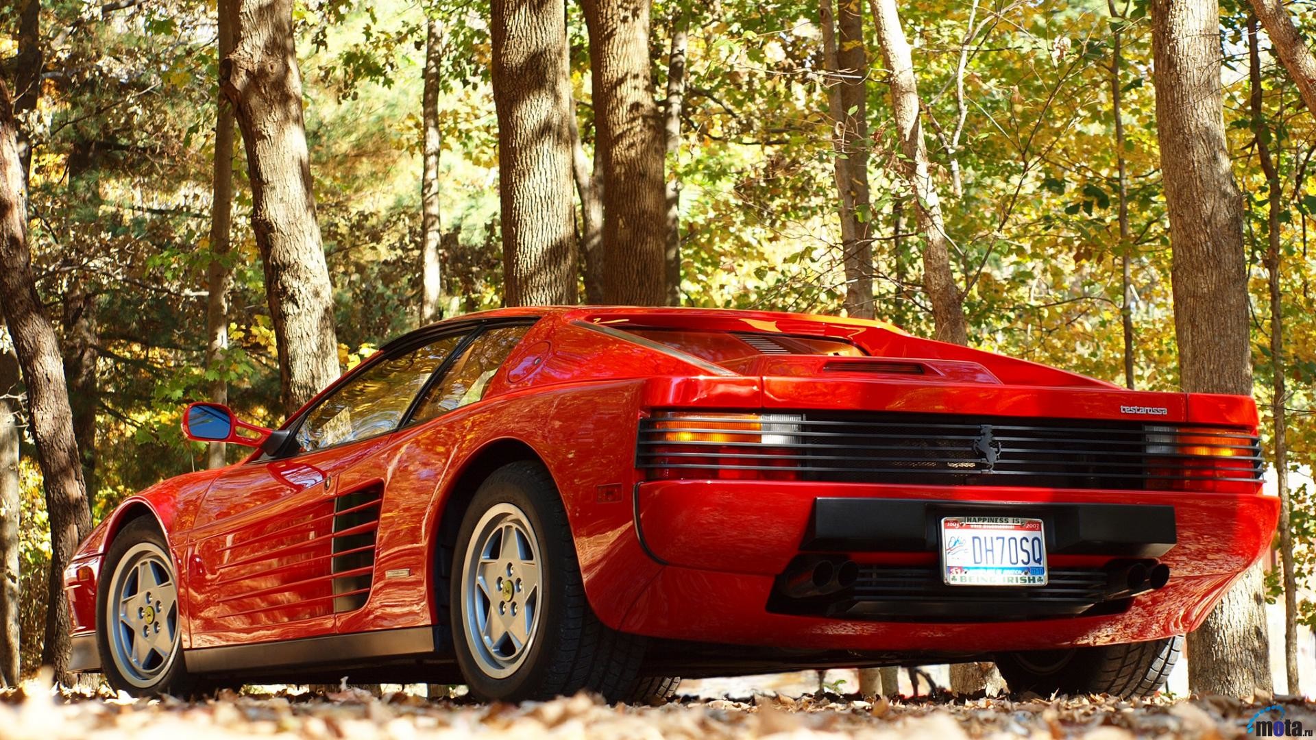 White Testarossa Wallpapers