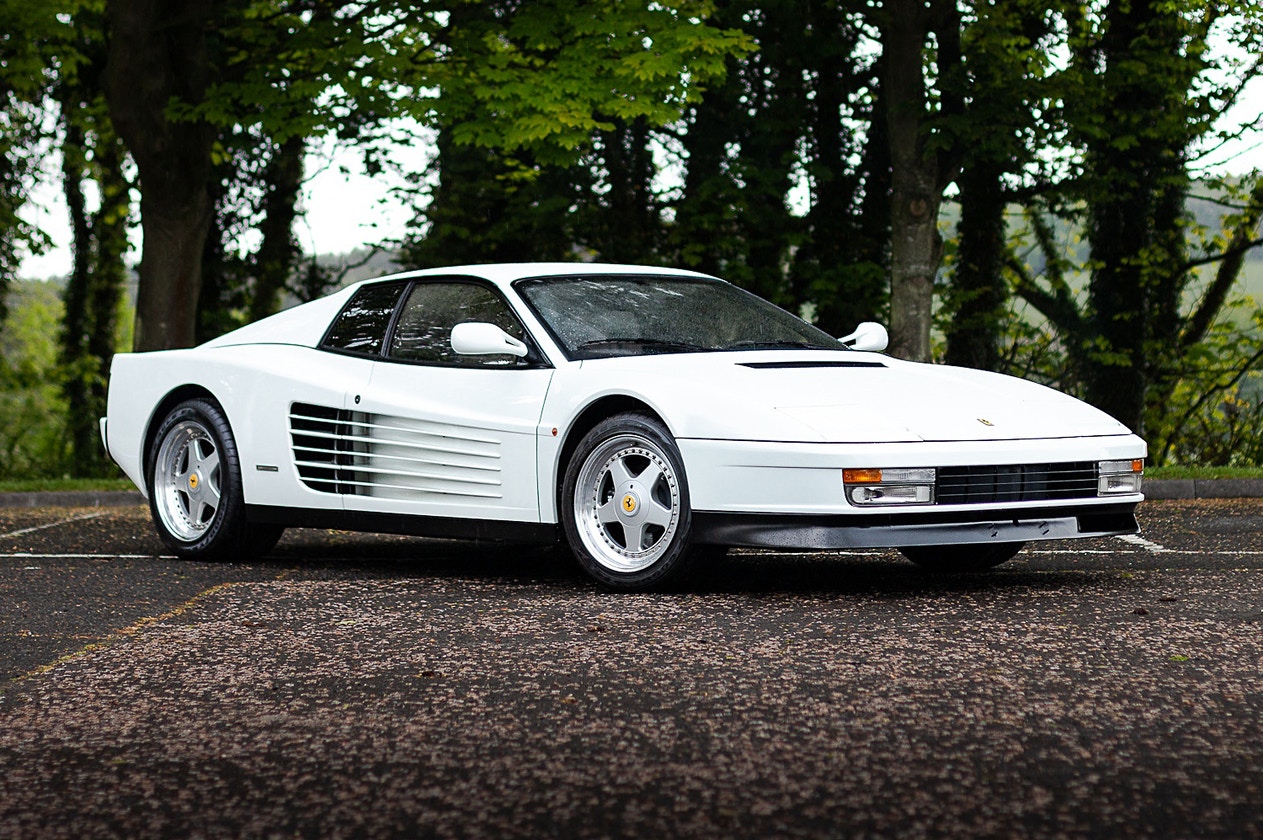 White Testarossa Wallpapers