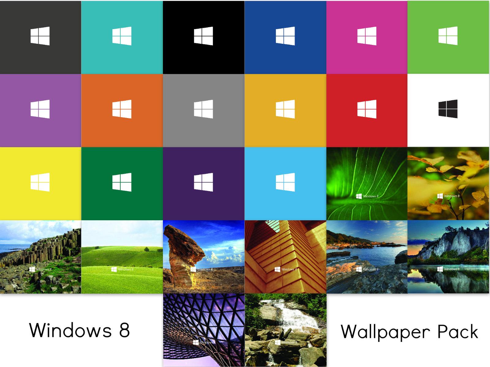 Window 8 Pack Wallpapers