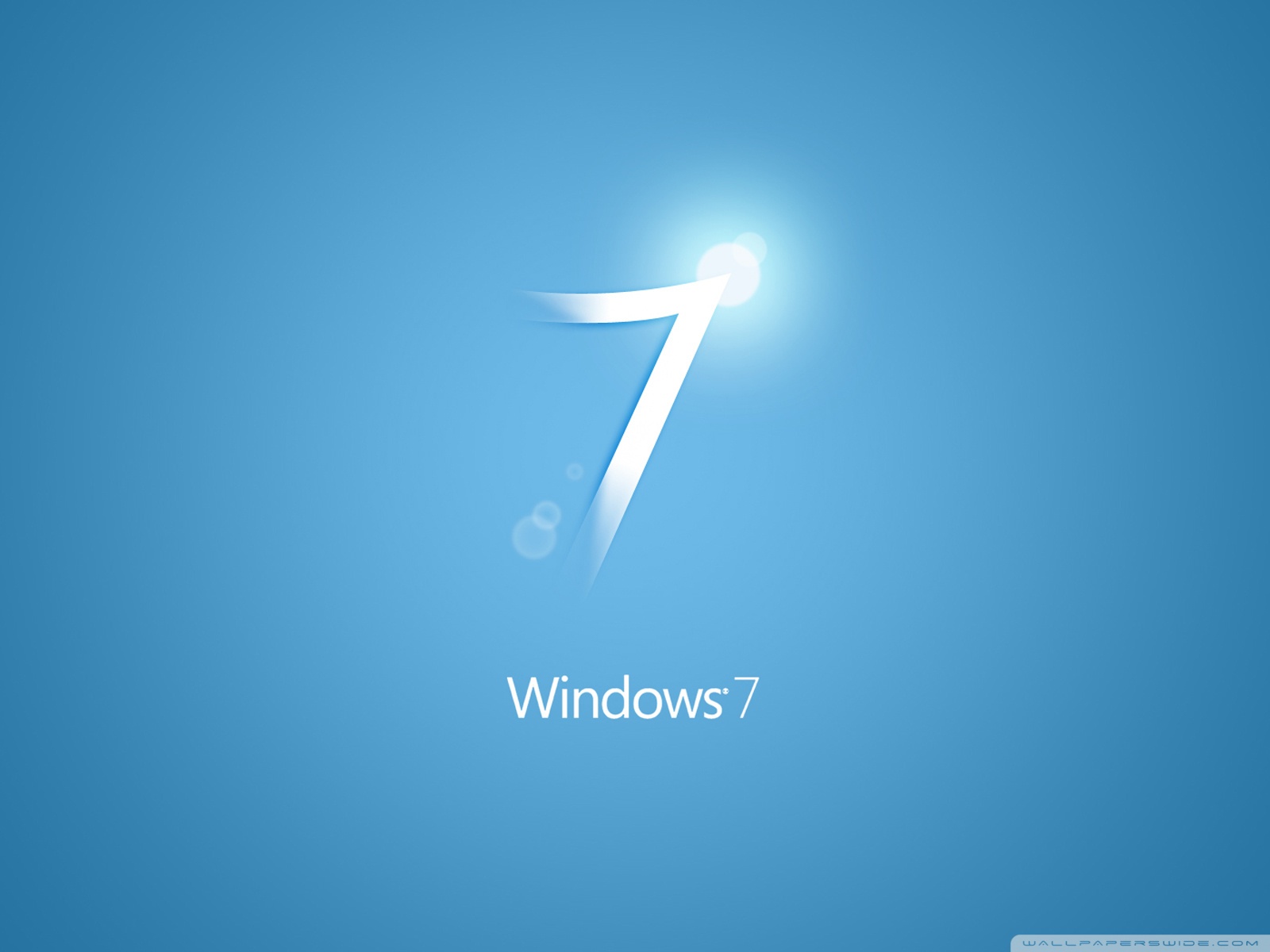 Windows 7 Blue Wallpapers