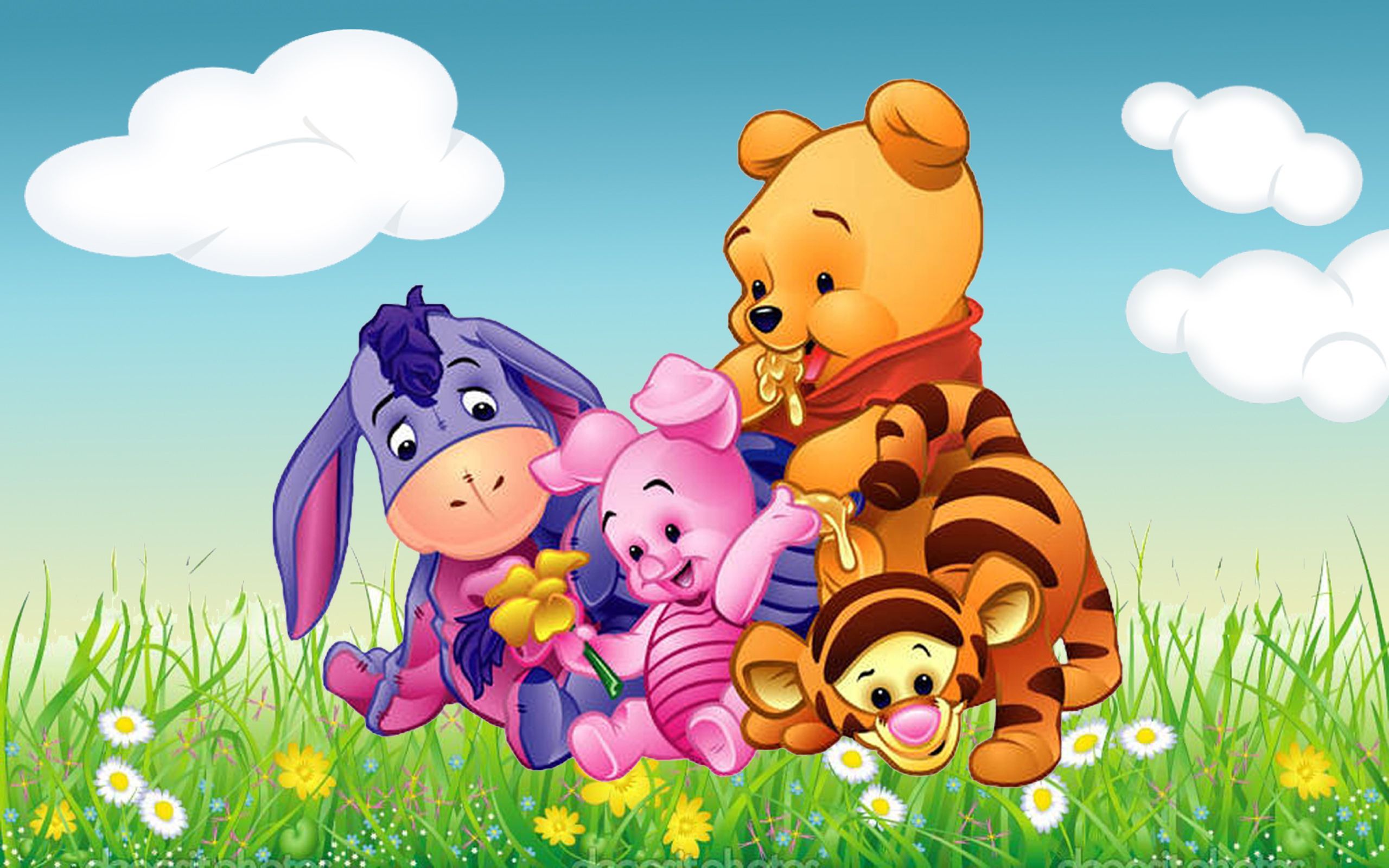 Winnie The Pooh Baby Wallpapers