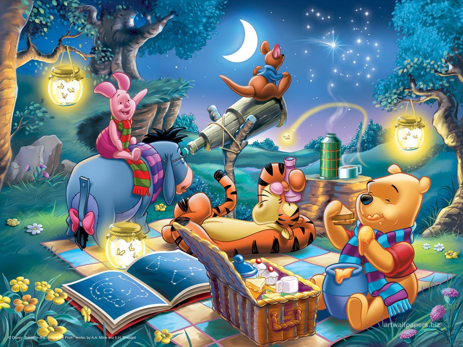 Winnie The Pooh Characters Images Wallpapers