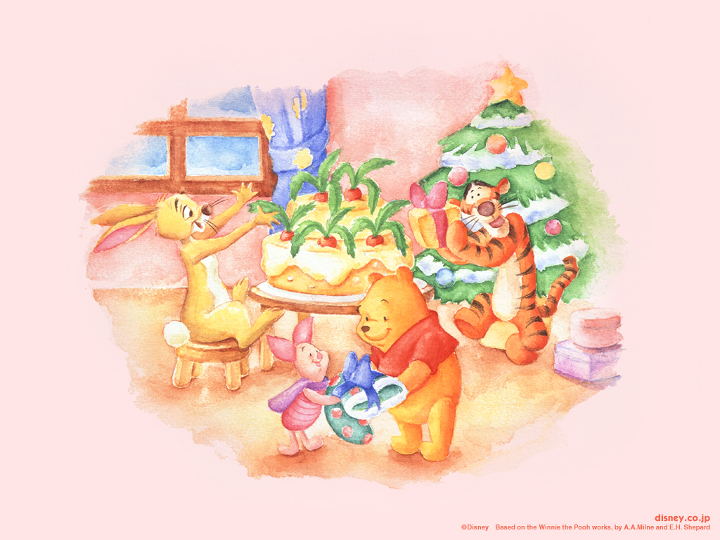 Winnie The Pooh Christmas Wallpapers