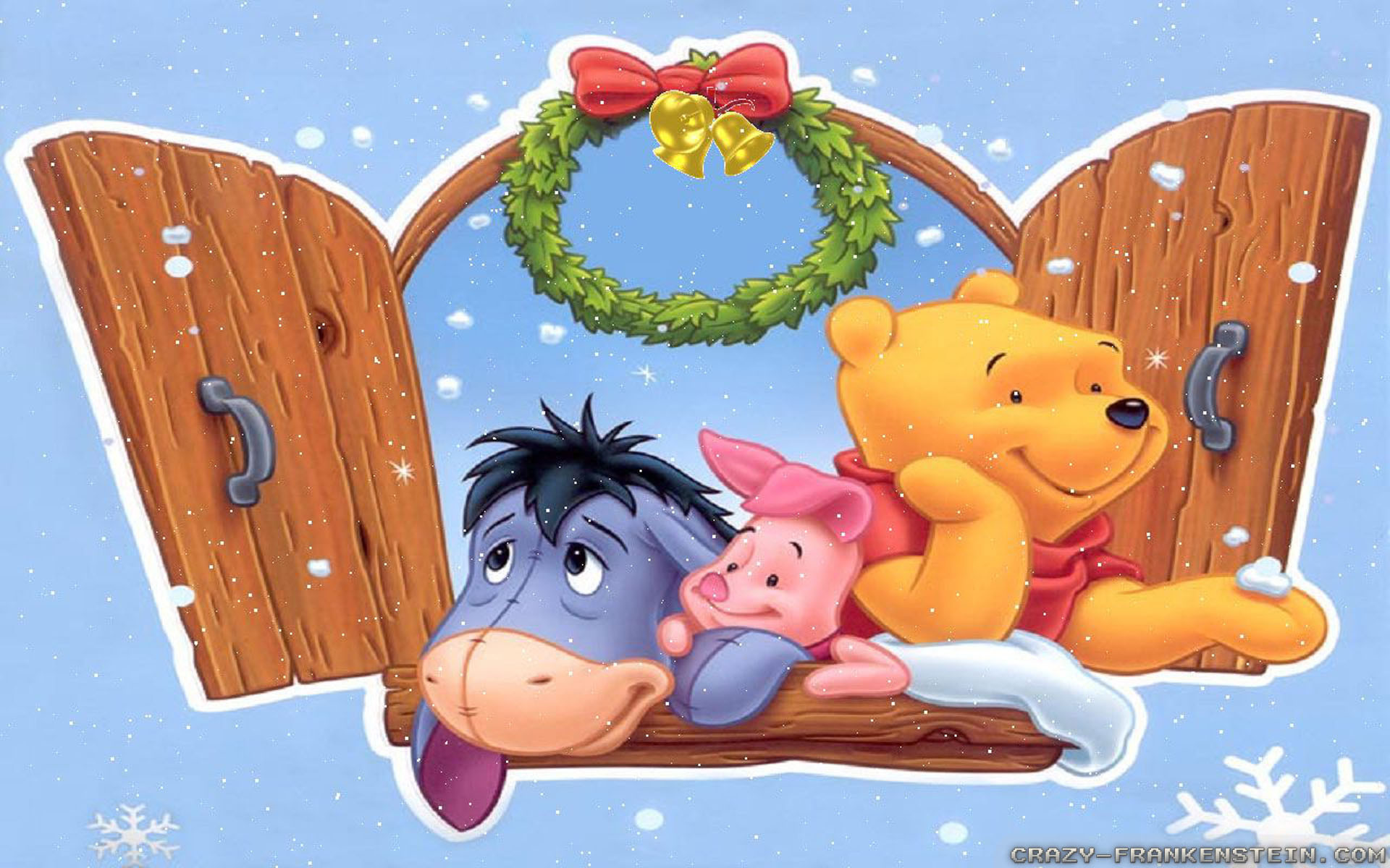 Winnie The Pooh Christmas Wallpapers