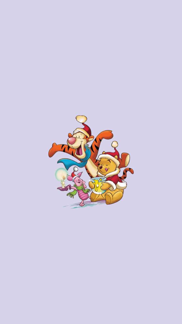 Winnie The Pooh Christmas Wallpapers