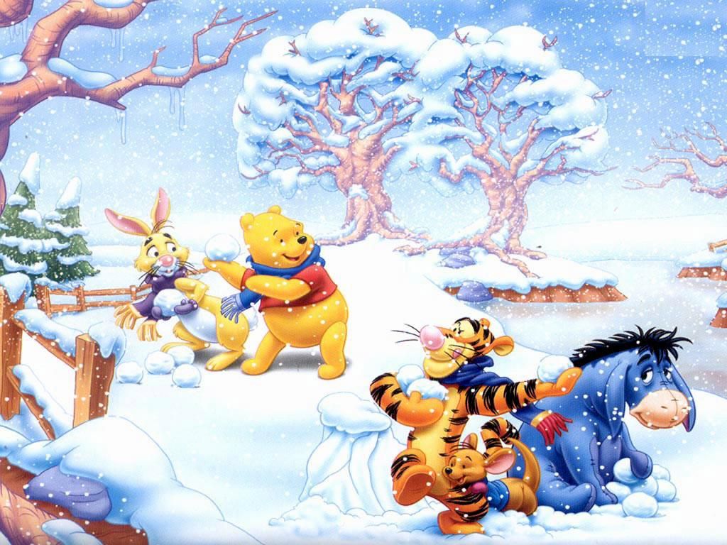 Winnie The Pooh Christmas Wallpapers