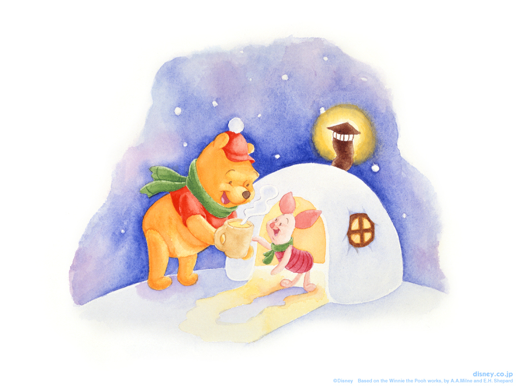 Winnie The Pooh Christmas Wallpapers