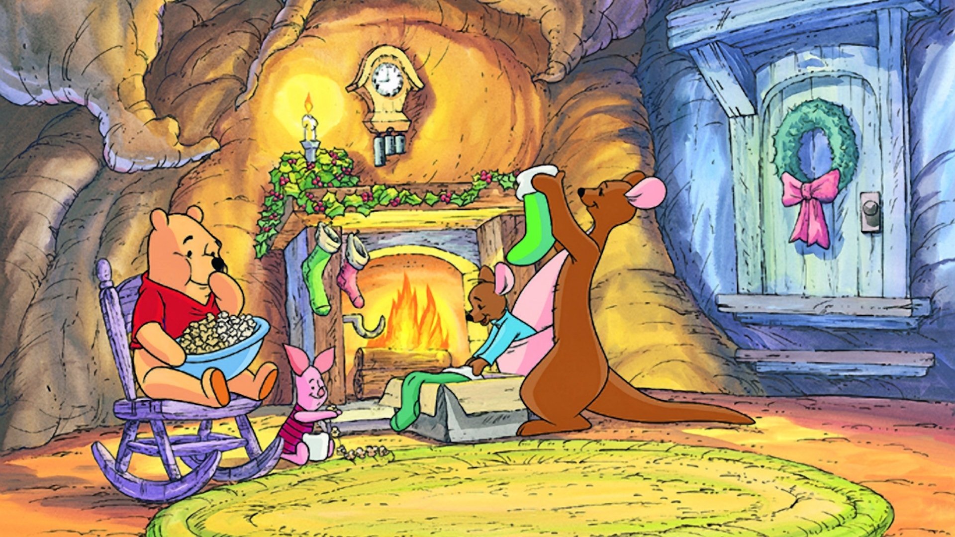 Winnie The Pooh Christmas Wallpapers