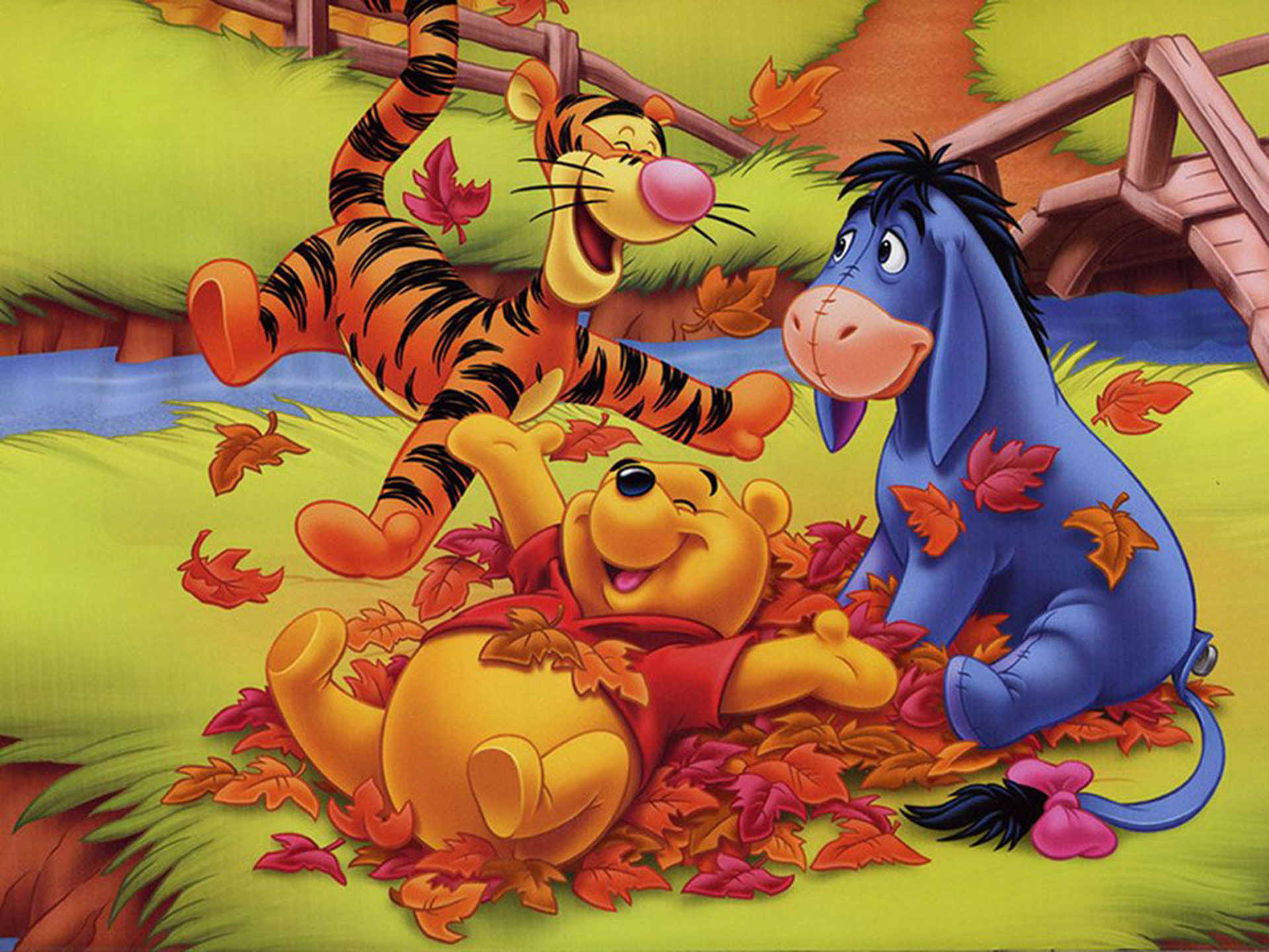 Winnie The Pooh Fall Wallpapers