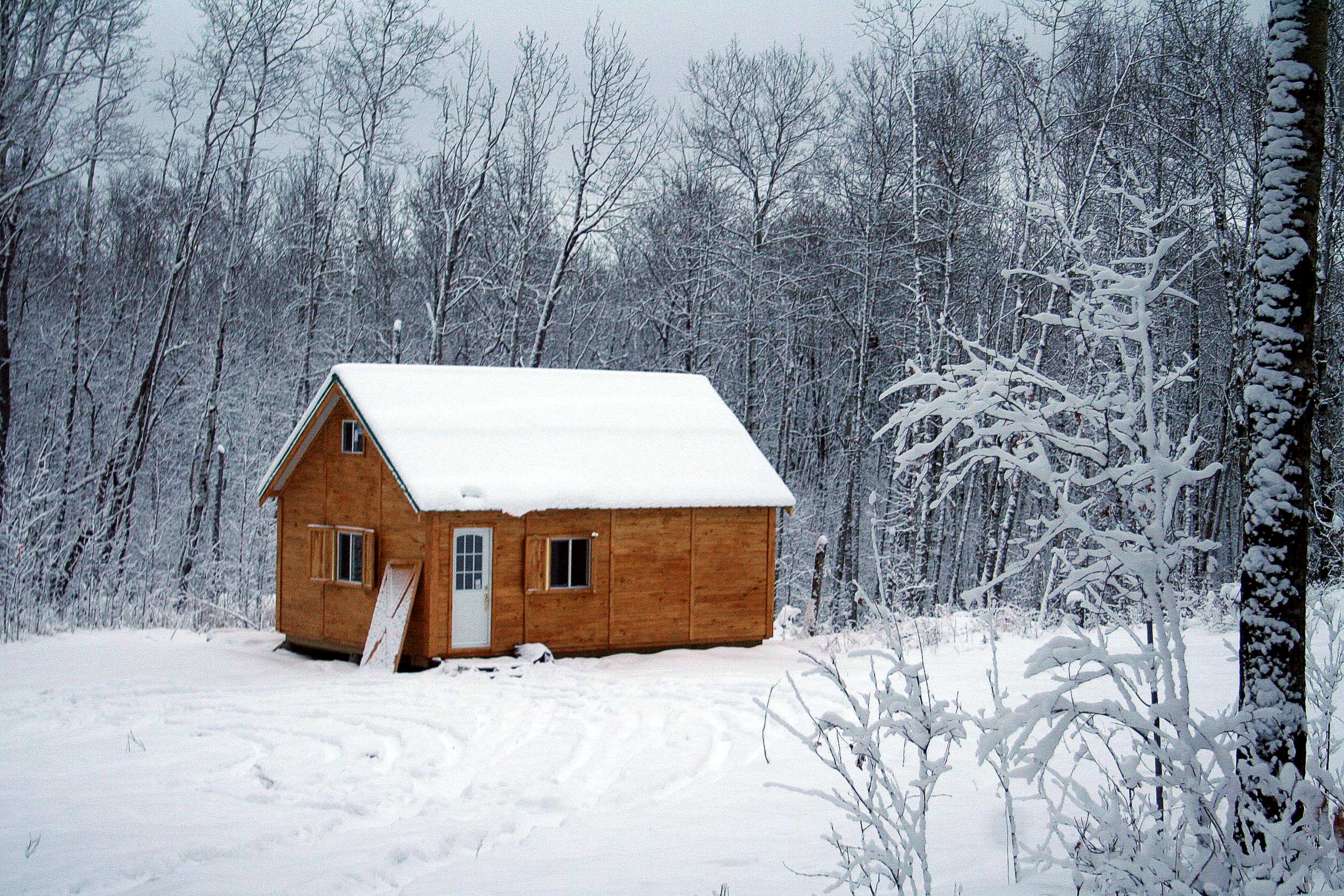 Winter Cabin Wallpapers