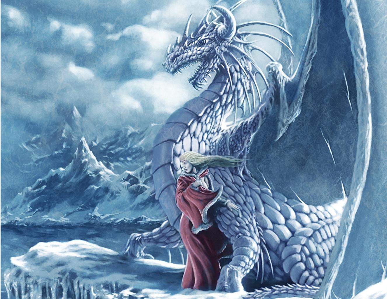 Winter Dragon Wallpapers