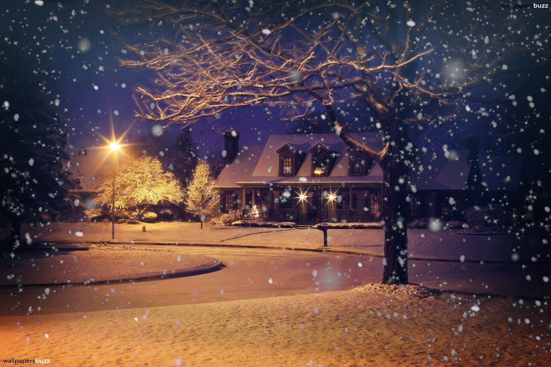 Winter Evening Wallpapers