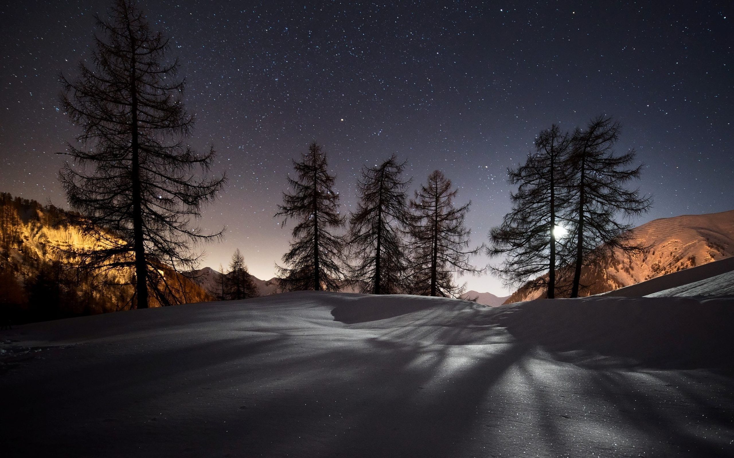 Winter Evening Wallpapers