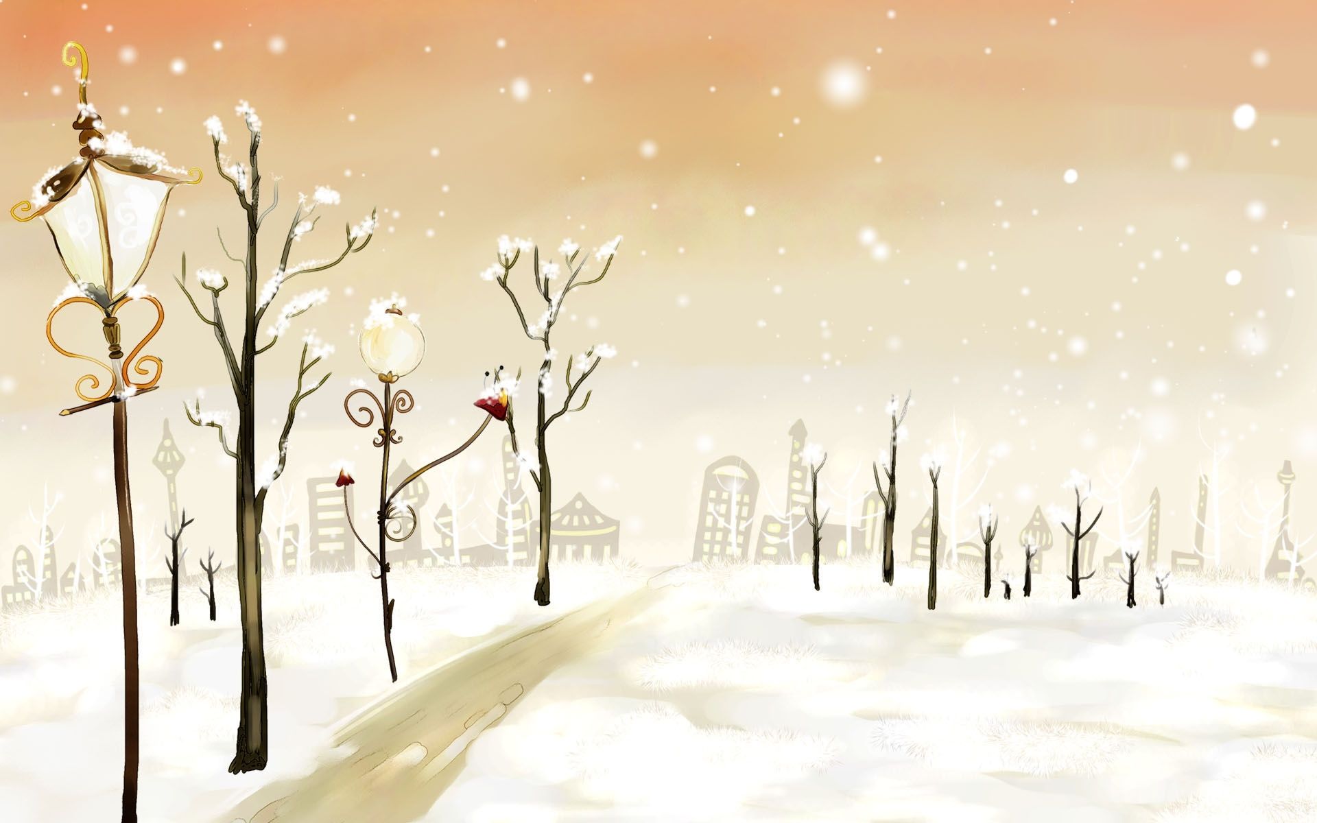 Winter Illustration Wallpapers