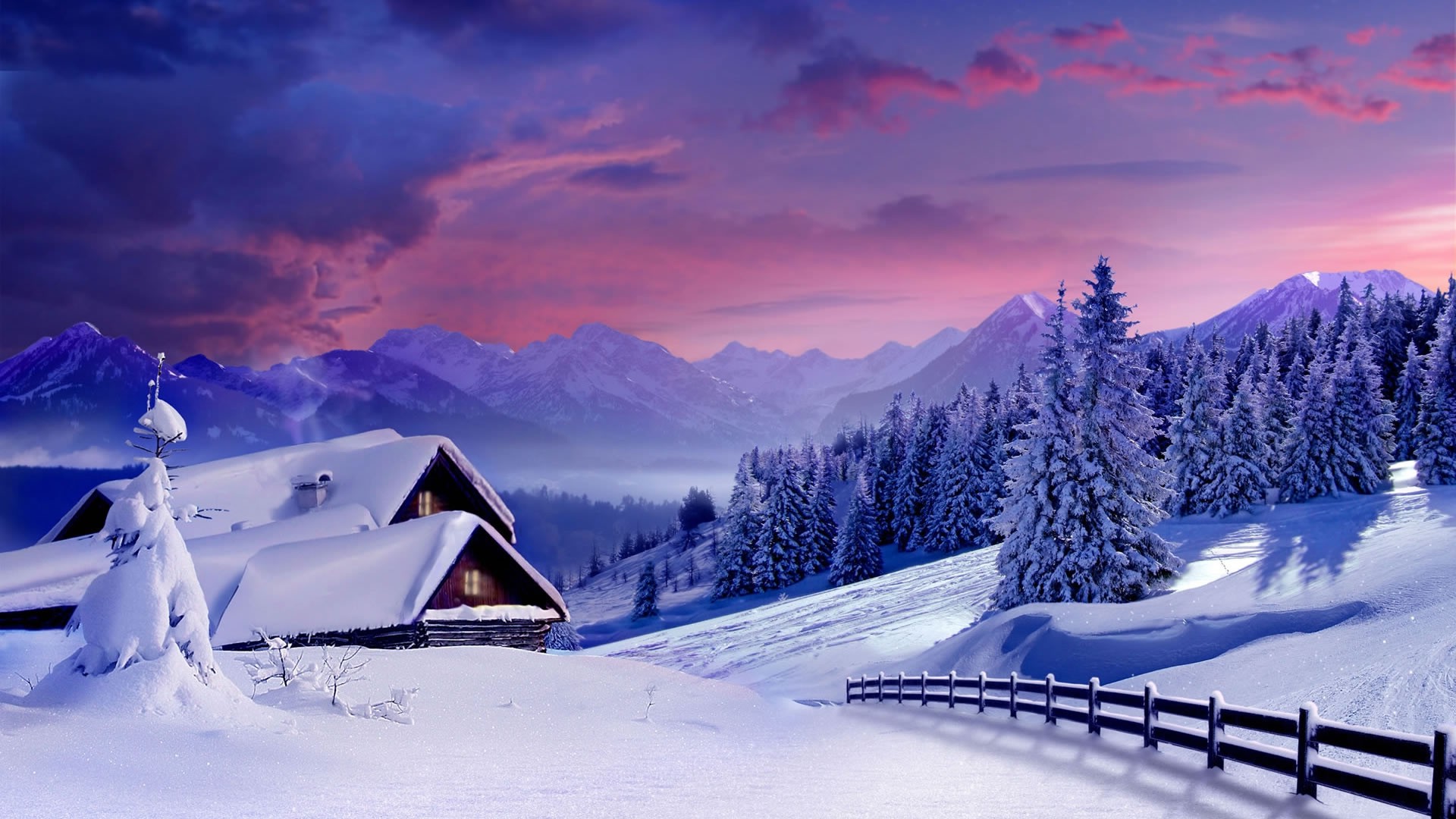 Winter Landscapes Wallpapers