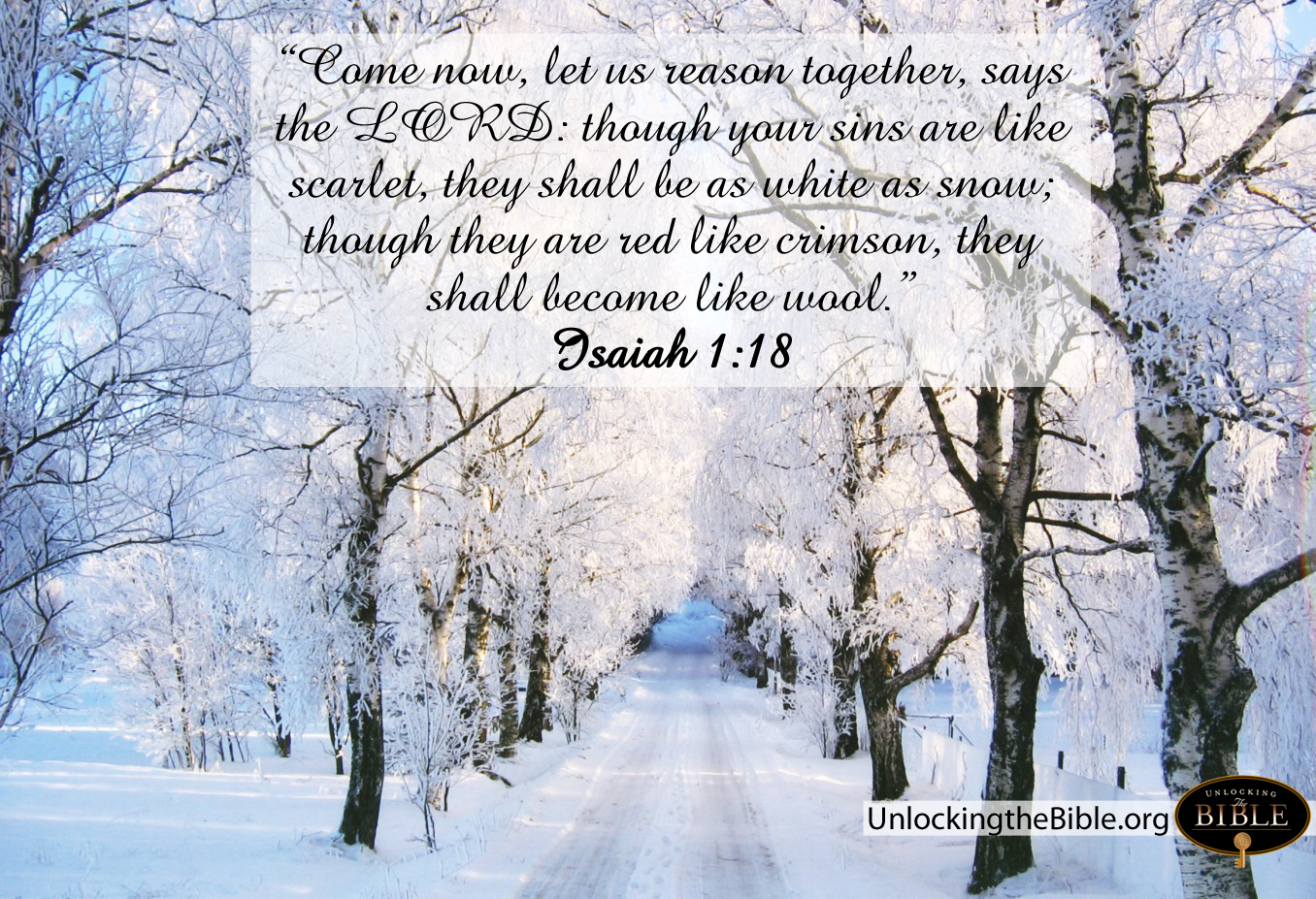 Winter Scripture Wallpapers