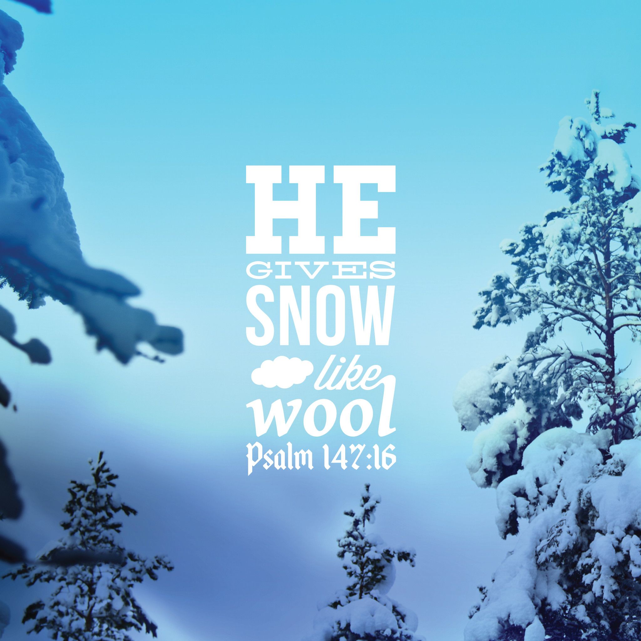 Winter Scripture Wallpapers