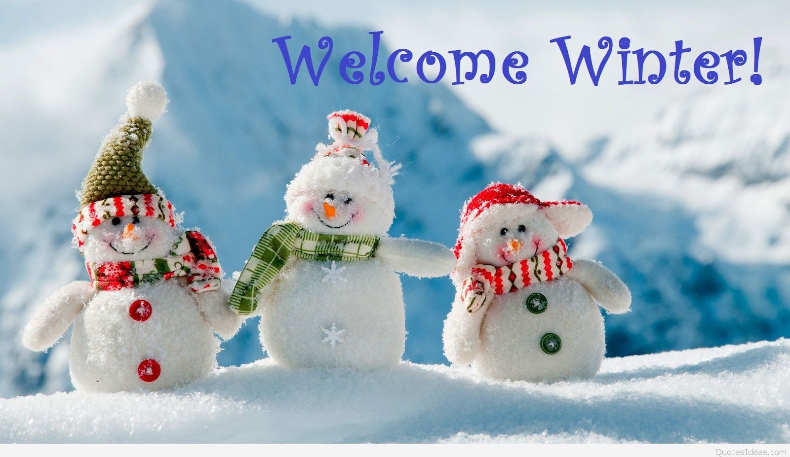 Winter Welcome Images Wallpapers