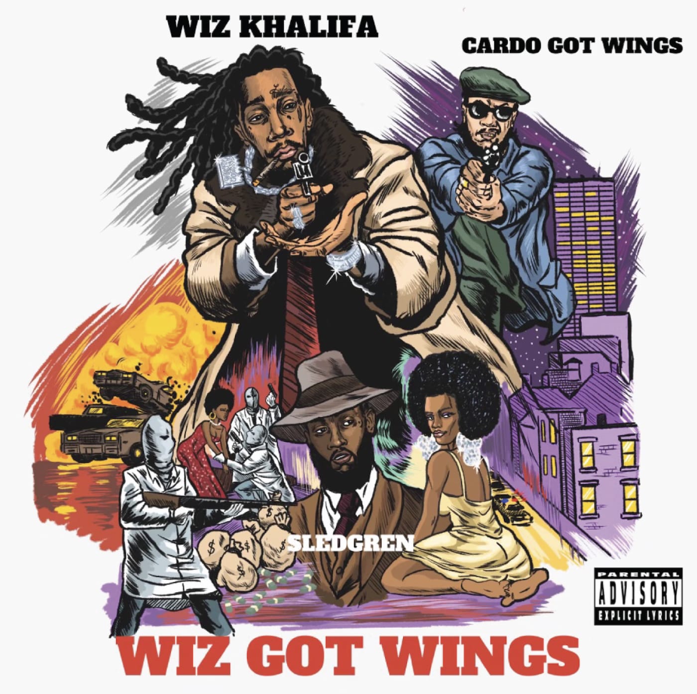 Wiz Khalifa Albums Covers Wallpapers