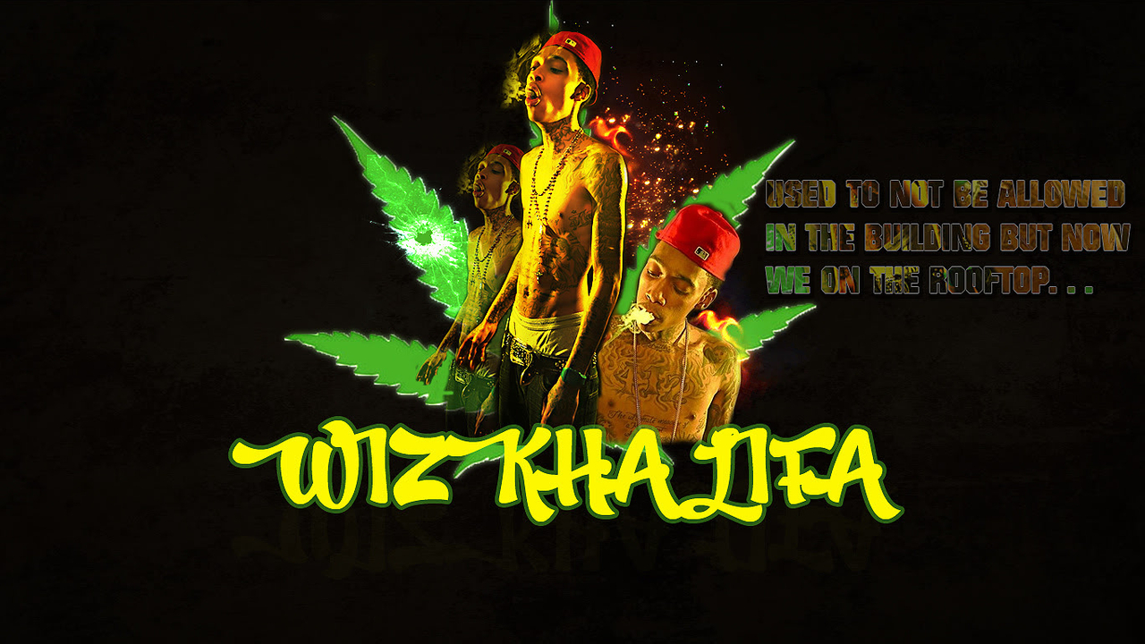 Wiz Khalifa Smoking Wallpapers