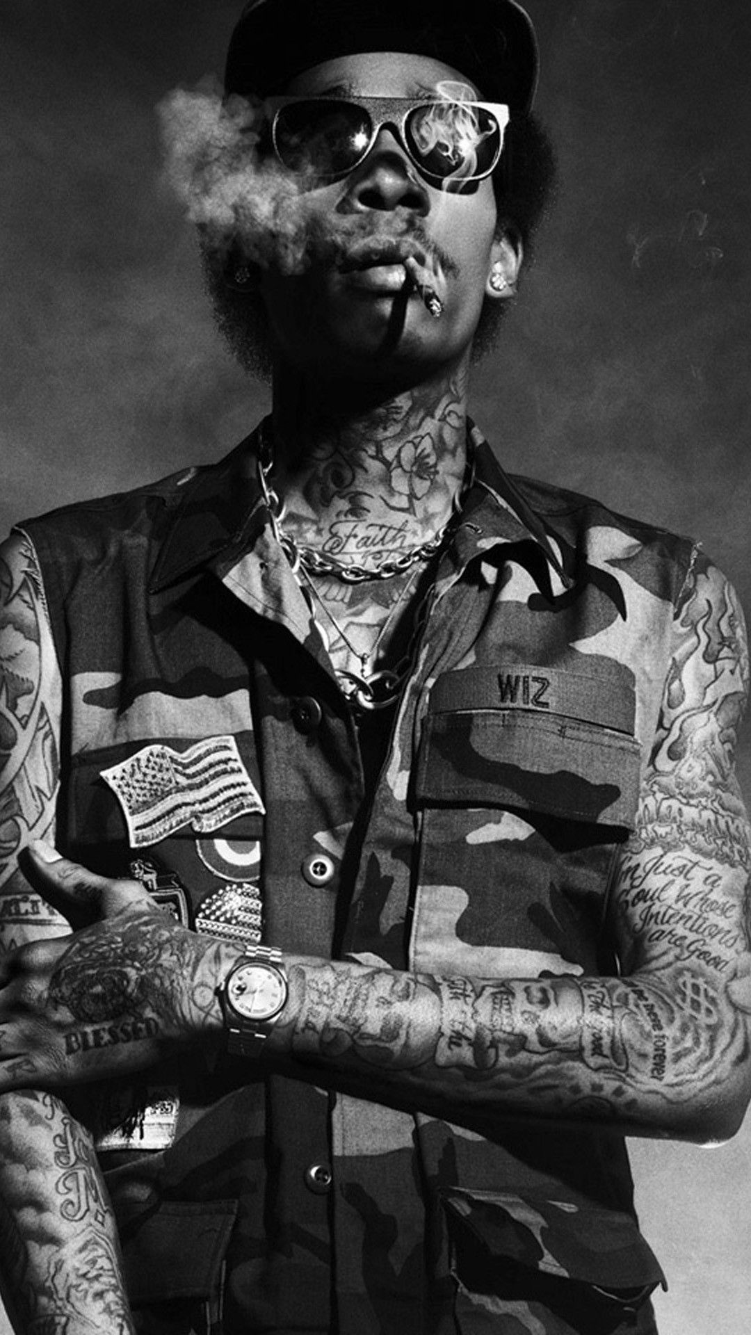 Wiz Khalifa Iphone Wallpapers