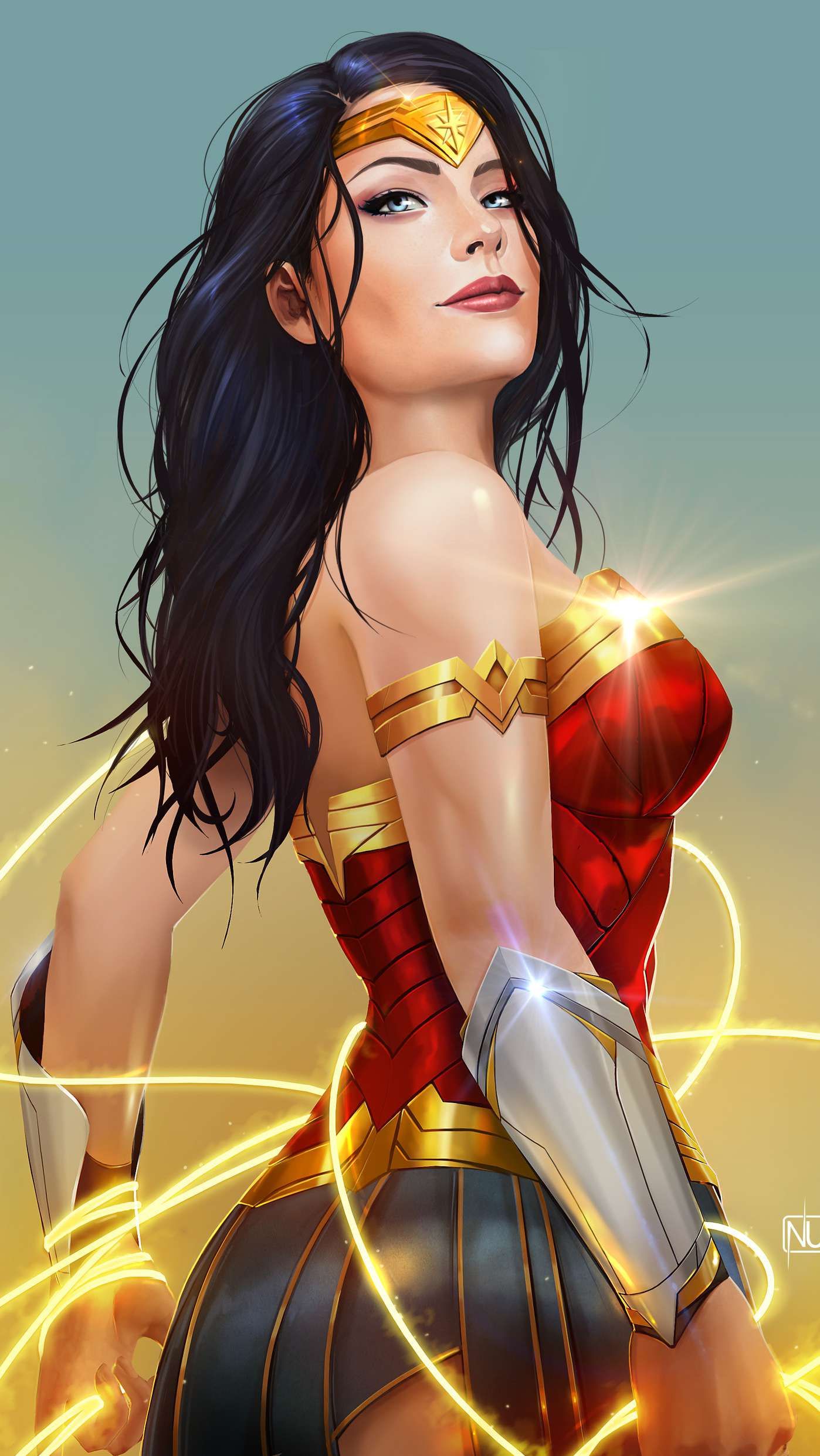 Wonder Woman Cartoon Wallpapers