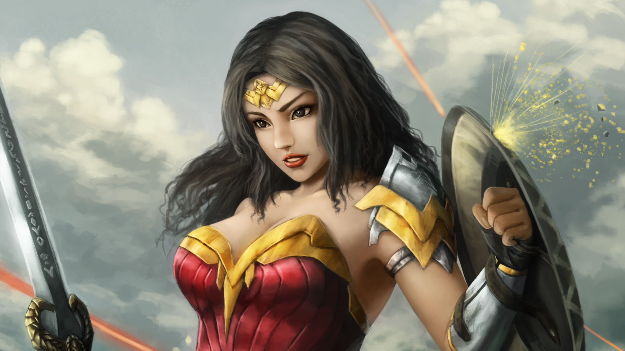 Wonder Woman Cartoon Wallpapers