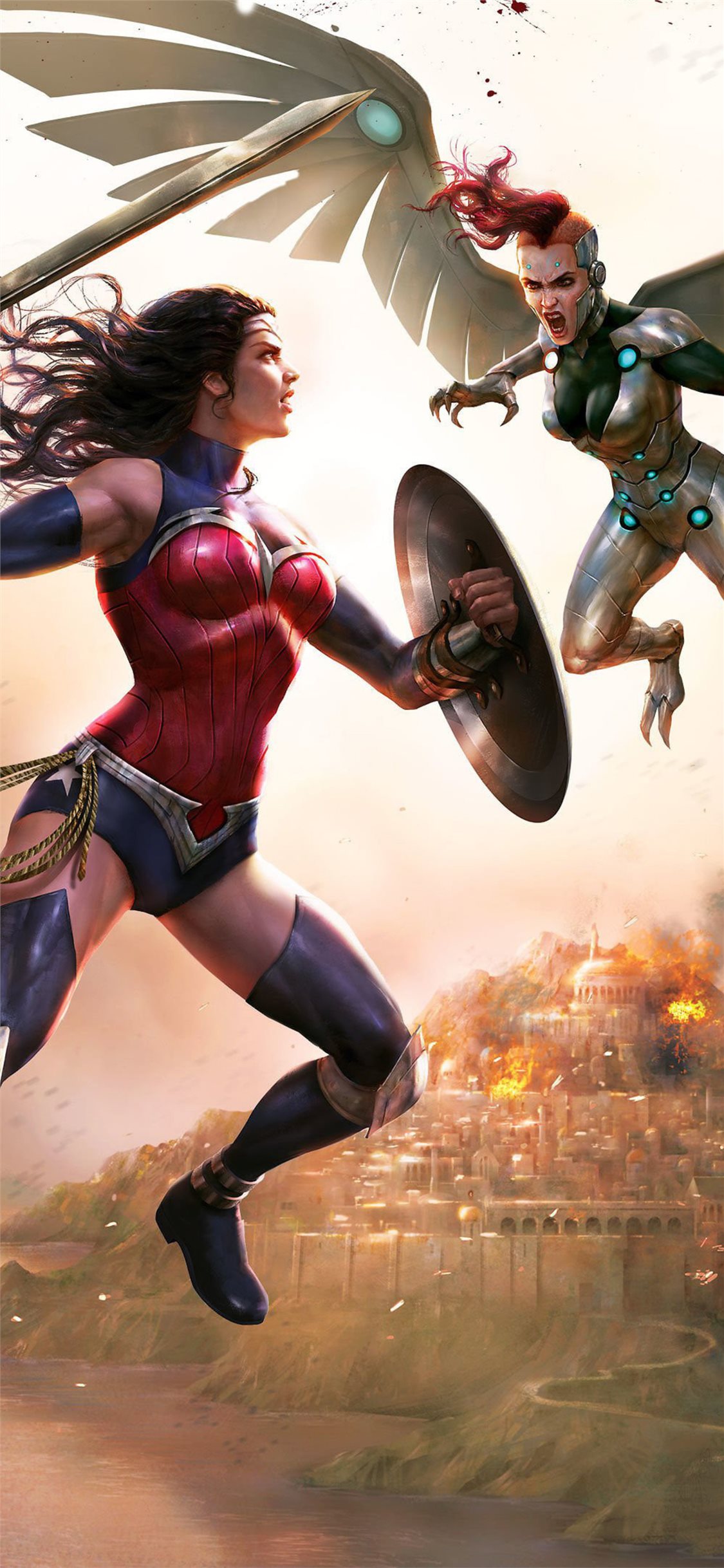 Wonder Woman Cartoon Wallpapers